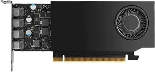 Dell RTX A400 4GB GDDR6 Половин височина Видеокарта