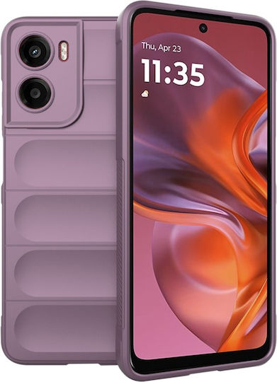 Motorola Moto G05 Moto E15 Skyddar Innovation Magic Shield Matte Silicon Set Sticker Violet
