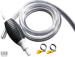 Pompă Manuală Pentru Extracție Transfer Lichide Apă Benzină Motorină Vin Țuică Prună Etc Dimensiune 3 Metri Negru PVC Original Deals