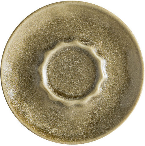 Canițe Pentru Cești Porțelan Farfurie D12cm Bonna Raw Terra 70ml Espresso Culoare Maro Tra Raw 01esp-t