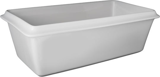Tavă Gastronorm Porțelan Vista Alegre 1/3-100mm 325x176x100mm
