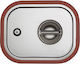 Ozti Stainless Steel Lid Gdc 1/2 Silicone Gasket Gastronorm Tray