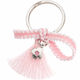 Bellissimo Christening Charm Keychain Pink 50pcs