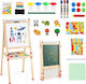 Costway Magnetic Board Markerboard Double Sided Floor 85cm
