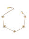 Awear Damen Armband mit Design Blume aus Stahl