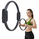 Inel Fitness Exerciții Zola Mânere Ergonomice Tonifiere Creșterea Rezistenței 38 Cm Gri