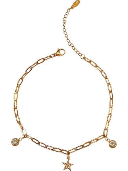 Anklet with Zircon