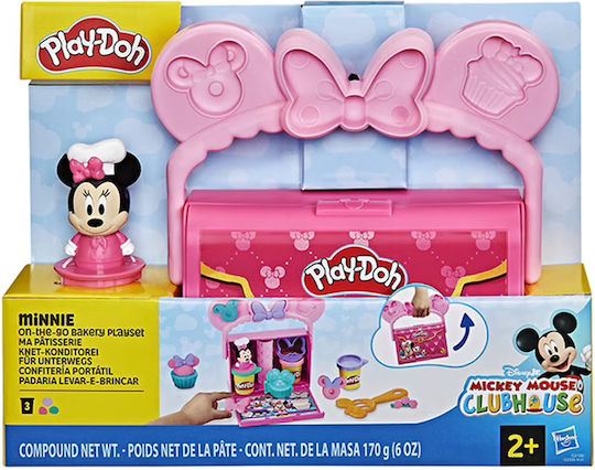 Hasbro Play-Doh Πλαστελίνη - Παιχνίδι On Go για 3+ Ετών