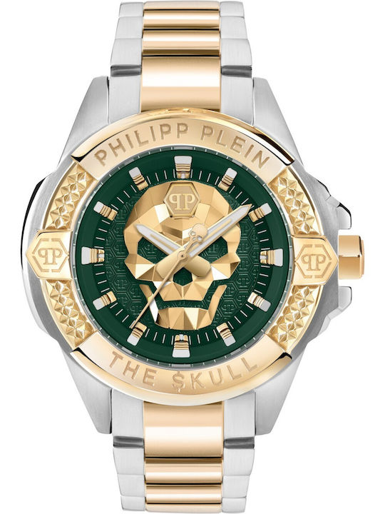 Philipp Plein The $kull Ανδρικό Ρολόι 47mm Μπατ...