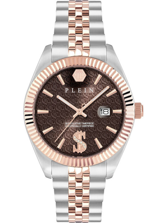 Philipp Plein Superlative Ανδρικό Ρολόι 41mm Μπ...