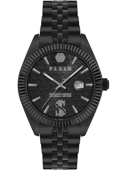 Philipp Plein Superlative Ανδρικό Ρολόι 41mm Μπ...