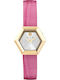 Philipp Plein La Jungle De Plein Damenuhr 28mm Batterie mit Rosa Metall-Armband