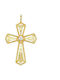 Drandakis Women's Gold Cross 9K