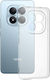 Techsuit Umschlag Rückseite Silikon Transparent (Redmi Note 15 Pro 5G)