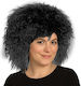 Permanent Hair Σγουρή Περούκα Μαύρη