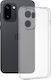 Techsuit Umschlag Rückseite Silikon Transparent (OnePlus 15R - Techsuit)
