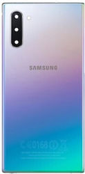 Samsung Galaxy Note 10 Plus Batterycover Aura Glow Silver Grade A Samsung Galaxy Note 10 Plus Batterycover Aura Glow Silver Grade A