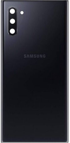 Samsung Galaxy Note 10 Plus Batterycover+camera Lens Black Grade A