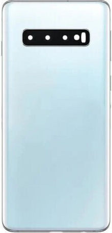 Samsung Galaxy S10 Plus Капак За Батерия И Обектив Призма Бял Клас А