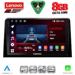 Lenovo Sistem Audio Auto Peugeot Partner Opel Combo Fiat Doblo Toyota Proace Citroen Berlingo 2018 cu Bluetooth USB și GPS