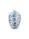 Artekko Decorative Vase Melania White 29x29x44.5cm