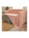 Whitegg Whitegg Sofa Throw Fleece 130x230cm Salmon
