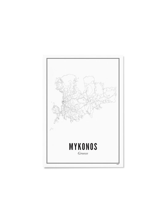 Αφίσα Μύκονος A3 30 X 40cm