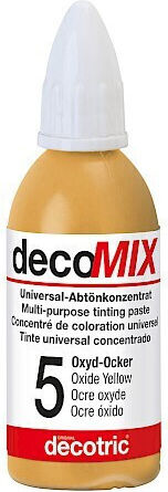 Decotric Decomix Concentrated Pigment No5 Yellow Oxide 20ml