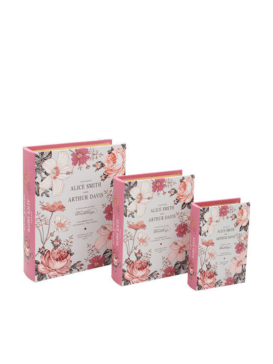 Keskor Book Decorative Boxes Set 3pcs