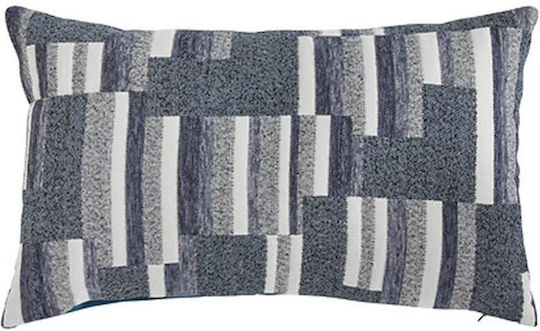 Atmosphera Perna De Canapea Jacquard Albastră 30x50cm
