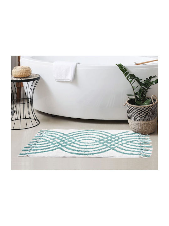 Beauty Home Bath Mat 3285-ΡΟΖ-50Χ80 Grey, Pink 50x80cm