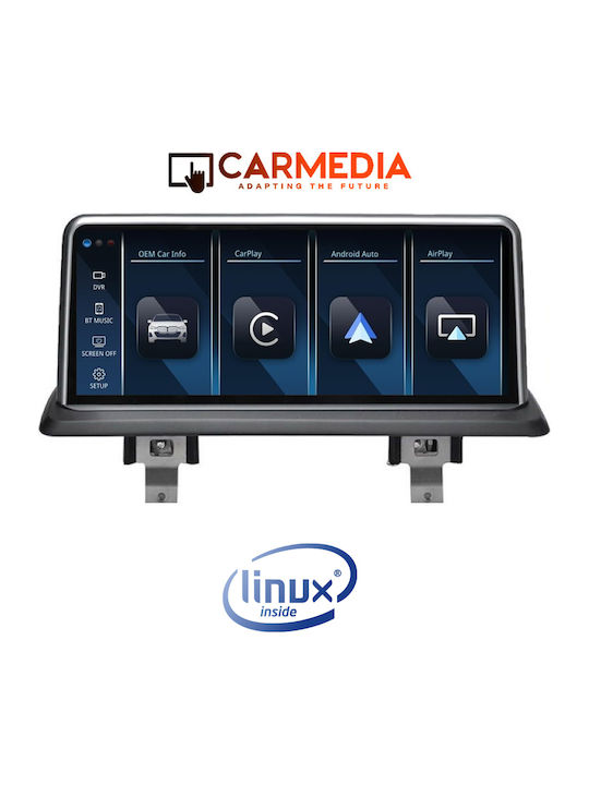 Carmedia Car Audio System for BMW E87 / E81 2004 2012 (Bluetooth/USB/WiFi/GPS/Apple-Carplay/Android-Auto) with Touch Screen 10.25"