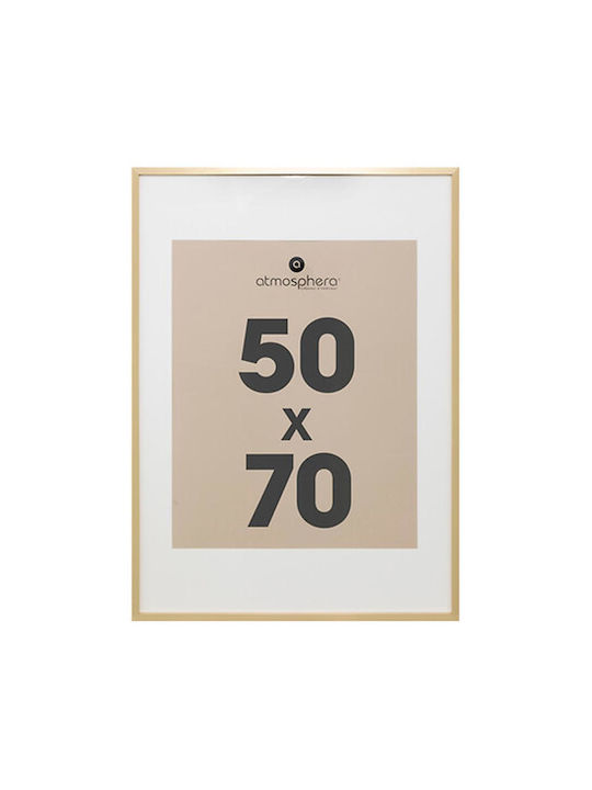 Atmosphera Wooden Photo Frame with Gold Frame