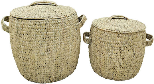 InTheBox Комплект декоративни кошници с капак 45x45x50бр 2бр