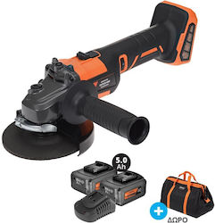 Krausmann Grinder with 2 Batteries 5Ah U87520-25SB