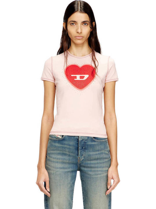 Diesel T-Shirt Pink