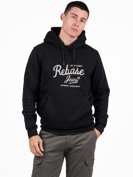 Rebase Hanorac cu Glugă Pure Black
