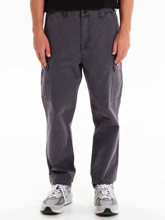 Basehit Men's Cargo Trousers Grey 242.BM42.97 D...