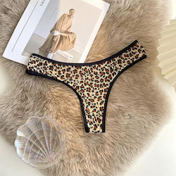 Lenjerie De Corp Cu Talie Joasă Cu Imprimeu Leopard
