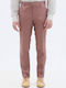 Hose in Schlanker Passform Pink