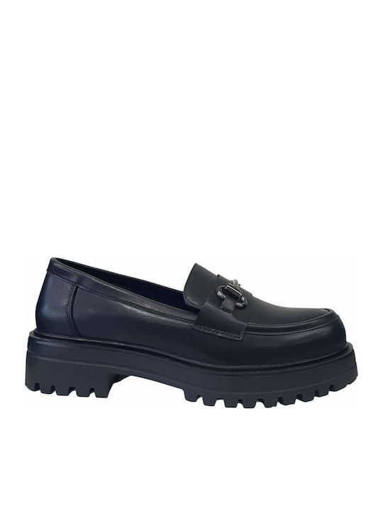 Plato Damen Loafers in Schwarz Farbe
