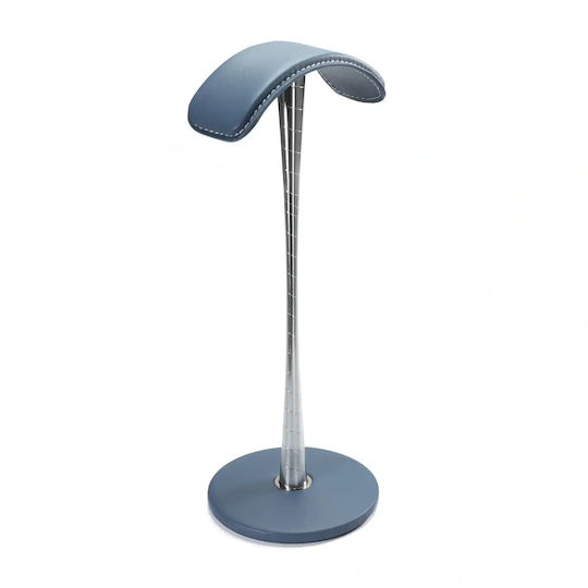 Ddhifi Hs270-blue Premium Headphone Stand Genuine Leather Arc & Weighted Base