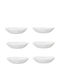 Bormioli Rocco Coconut Farfurie adâncă Sticlă cu Diametru 20cm 6buc