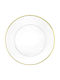 Raki Teller Untiefe Transparent 33cm