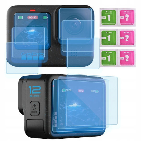 Sticlă Protectoare Temperată Gopro Hero 9 10 11 12 13 9h Lentilă 6 Bucăți