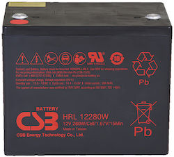 Батерия CSB HRL1225W 12V 6Ah 25W Pb F2 Батерия CSB HRL1225W 12V 6Ah 25W Pb F2
