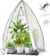Costway GT4547WH Θερμοκήπιο με Μεταλλικό Σκελετό 1.6x1.39x1.82m