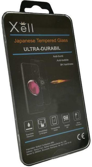 Xell 3D Tempered Glass Μαύρο (Galaxy S8+)