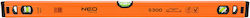 Neo Tools 71-133 Wasserwaage Aluminium 80cm mit 3 Augen