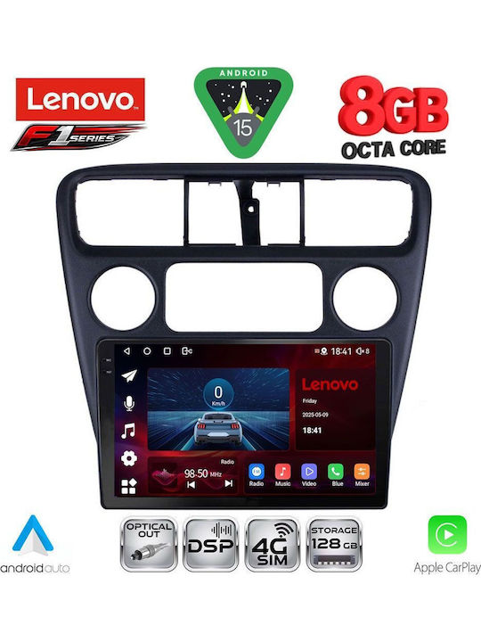 Lenovo Car Audio System for Honda Accord 1998-2004 (Bluetooth/USB/WiFi/GPS/Apple-Carplay/Android-Auto) with Touch Screen 9"